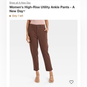 Utility Ankle Pants
